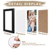 4 Pack Picture Frames, Photo Frame 8x6 (20 x 15cm),