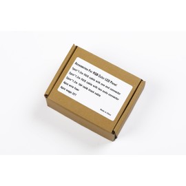 Minxue Power Input and Output kit for 45W RGB LED Panel 48inch Extension Wire