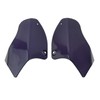 HDBUBALUS Motorcycle Air Heat Deflector Reflective Saddle Shields Fit for