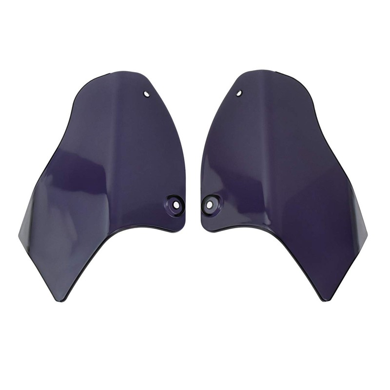 HDBUBALUS Motorcycle Air Heat Deflector Reflective Saddle Shields Fit for