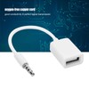 3.5mm Jack to USB Cable, USB to Aux Audio Adapter,