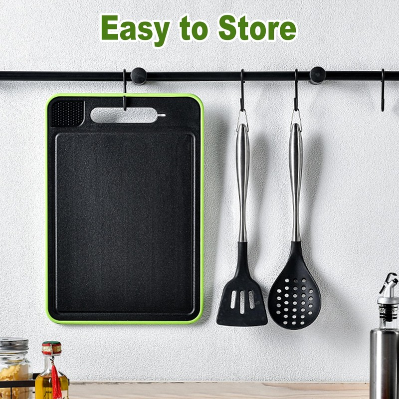 4 in 1 Defrosting Board, Plastic Thaw Cutting Boards, Miracle