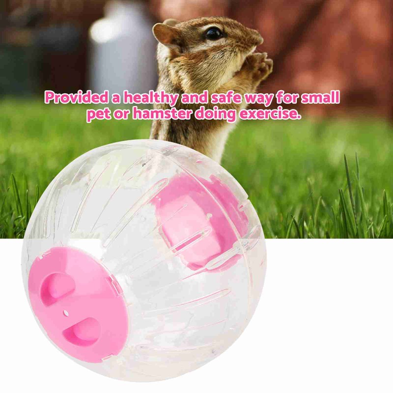 18.5cm New Fashion Plastic Small Pet Hamster Gerbil Toy Running