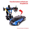 njoyn Futuristic RC Robot Car with Impressive Transformation Function, LED