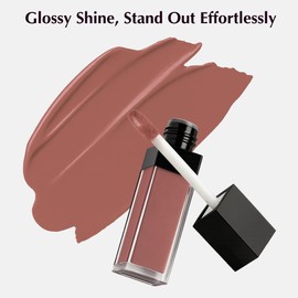 Matte Liquid Lipstick - 16Hr Waterproof & Kiss-Proof, Non-Cracking Velvety Finish, Trendy Shades | Vegan Lipstick for Wedding/Date Night