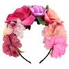 minkissy Mexican Headband Halloween Party Wreath Crown Headpiece Rose Garland