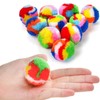 Nicunom 60 PCS Soft Pom Pom Balls for Kittens, 1.7"