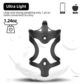 ROCKBROS Bike Water Bottle Holder-Lightweight Sturdy Alloy Aluminum Bike Water Bottle Cage Bike Cup Holder for Road Bike & Mountain Bike