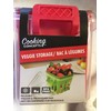 Reusable Fruit & Veggie Storage Container (Red)