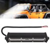 Black Car LED Work Light Driving Lamp 54W Single Row