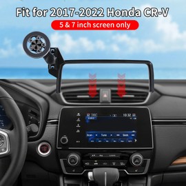 YIXKTUKEKE Car Phone Holder for Honda CR-V 2017-2022 Accessories 5/7" Screen，Car Mount，[Strongest Magnets] 360° Rotation [Adjustable Extended Arm]，Compatible with All Cell Phones