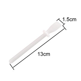 2 Pieces Glue Spreader Sticks Glue Applicator Adhesive Applicator Painting Scrapers for Handmade DIY PU-Leather Craft Tool, White