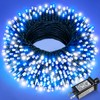 100FT Christmas Lights, Blue and White 300 LED Christmas String