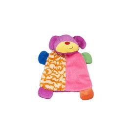 SPOT Lil Plush Blanket Dog Toy - Soft Fabric with Squeaker and Crinkle, Perfect for Cuddling, Anxiety Relief, Soothing Comfort, Great for Small Dogs and Puppies - 7in, Assorted Colors