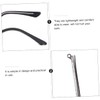 MAGICLULU 2 Sets Allergy Metal Glasses Arm Replacement of Stylish