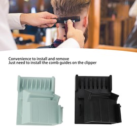 Cortador De Puntas Abiertas De Cabello, 2 Peines Protectores De Corte Para Pelo Guía De Puntas Abiertas Cortes de Pelo Profesionales para Uso Familiar