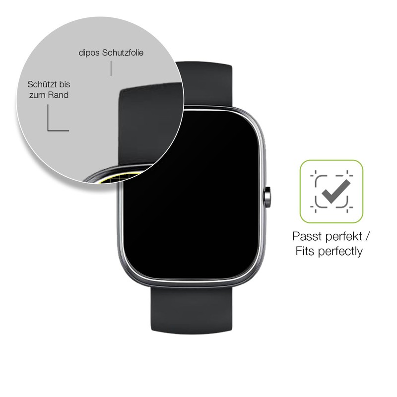 dipos FLEX 2x Matte Screen Protectors Suitable for CASCHO T60