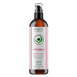 Organic Formulations Hand Cream Jasmine & Rose 125ml