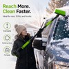 3-in-1 Extendable Snow Brush for Cars – 50-Inch Rotating Ice