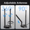 wavlink WiFi 6E Tri-band Antenna Magnetic Base WiFi card for