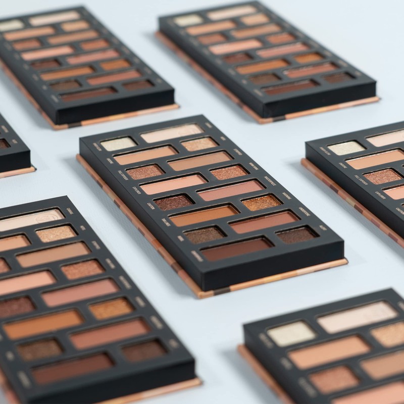 W7 Nudification Pressed Pigment Palette - 16 High Impact Nude