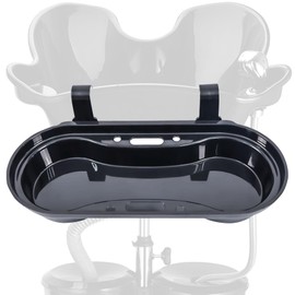 Hair Washing Basin Tray Plastic Shampoo Bowl Storage Rack for Salon Bathroom Holder Organizer Attached to Sink and Tub Hairstylish Equipment for Hair Washing Sink