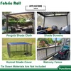 Goleray Sun Shade Cloth Fabric Roll 12'x51' Pergola Cover Shade