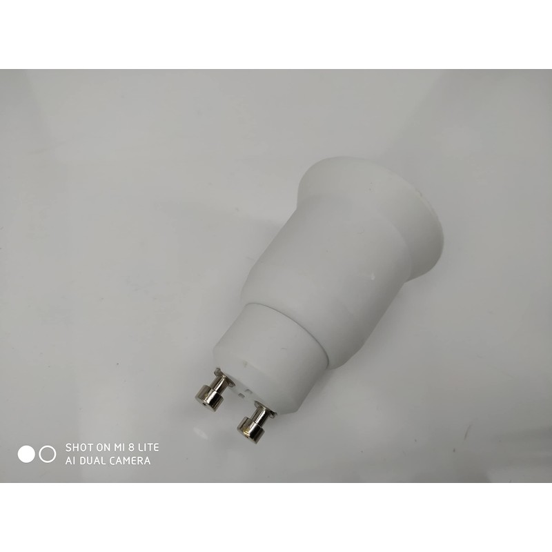 DZYDZR 10pcs GU10 to E26/E27 Edison Base Lamp Bulbs Sockets