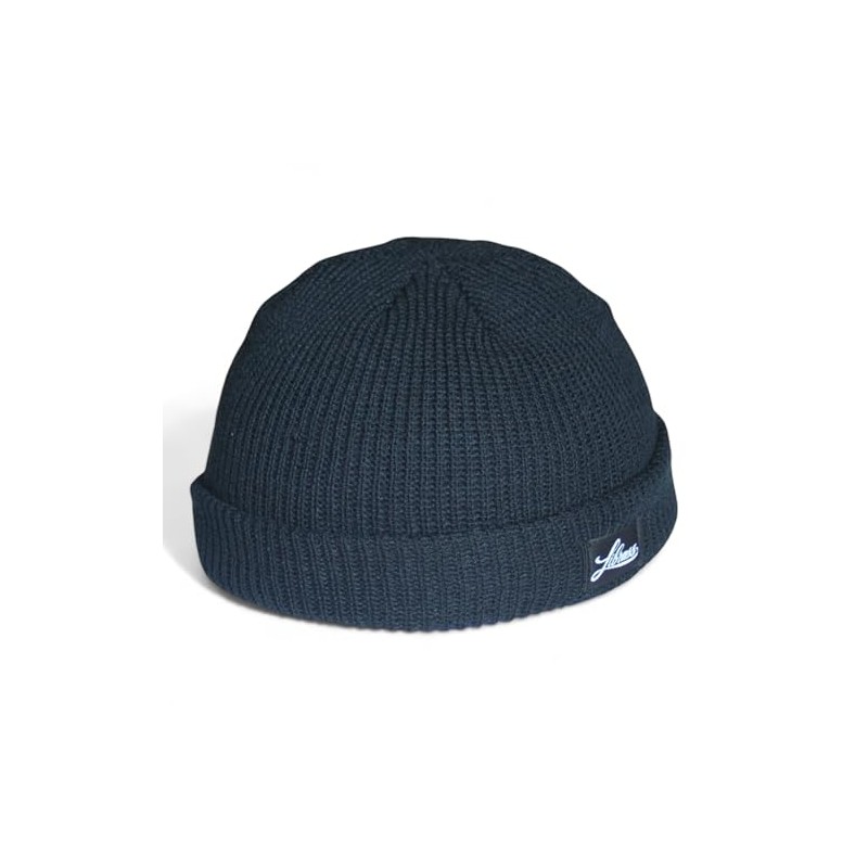 Librass Short Beanie, Watch Cap, Knit Hat, Shallow, Cold Protection,