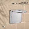 MAISONOVO Shampoo Dispenser Drill Free Shower Soap Dispenser Wall Mount