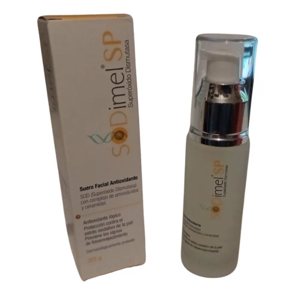 Suero Facial Antioxidante Sodimel Anti Estrés Y Arrugas 30gr