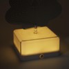 3D Metal Sheet Night Light Rotation Rechargeable Decoration 3D Night