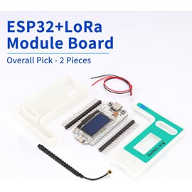 2 Pack ESP32 LoRa V3 Module Board - with 868MHz Antenna and SX1262 LoRa V3 Case Devices for Meshtastic AR duino LoRawan IoT