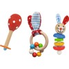 Eichhorn 100017045 - Baby Starter/Geschenke Set mit Maraca, Greifling mit