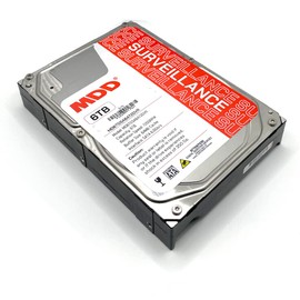 MDD (MDD6TSATA6472DVR) 6TB 7200RPM 64MB Cache SATA 6.0Gb/s 3.5inch Internal Surveillance Hard Drive - 3 Years Warranty