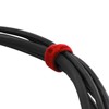 10 Pack of Cable Management Hook & Loop 12cm Cable