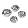 4PCS Stainless Steel Mixing Bowl Set Thickened Soup Bowl Non