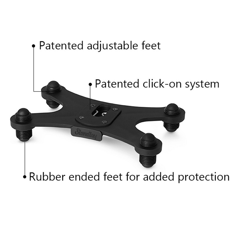 Guitar Stand by Standley, Acoustic Guitar Stand, Universal Fit, Lightweight