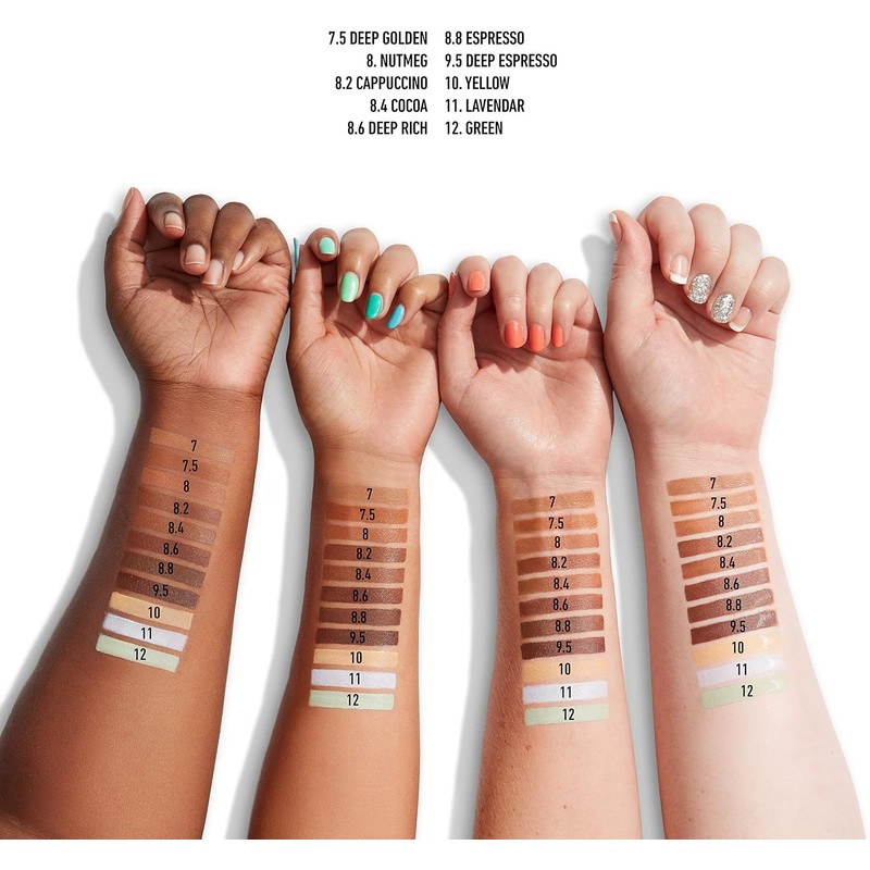 NYX Professional Makeup, HD, Corrector de Maquillaje, Yellow, 3G