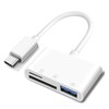Apple - Lector de tarjetas USB C a SD para