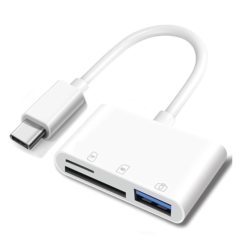 Apple - Lector de tarjetas USB C a SD para