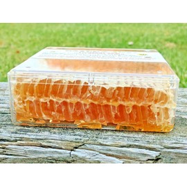 NATURZ BEEZ HONEYCOMB RAW CLOVER COMB 14oz 400g 100% PURE UNFILTERED HONEY