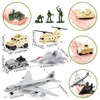 deAO Military Basic Toy Set, Army Men Playset with Military