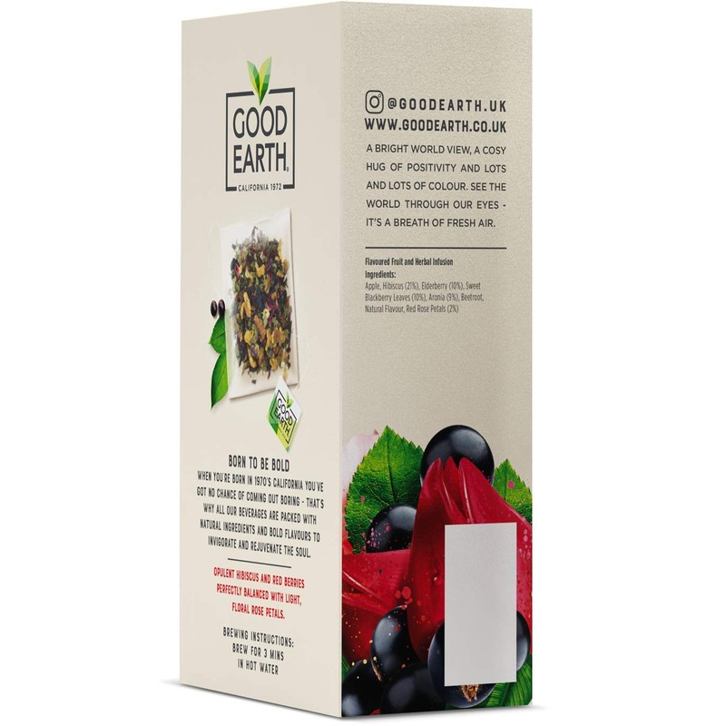 Good Earth Tea Co. Hibiscus, Sweet Berries & Rose Tea