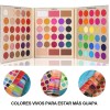 Paleta De Sombras Ojos Brillante Profesional Kit 86 Colores