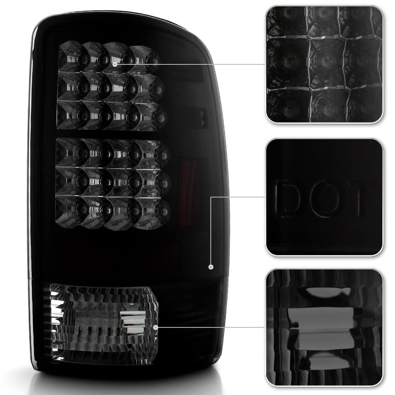 ACANII - For 2000-2006 Chevy Suburban Tahoe GMC Yukon Black