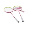 2 Player Badminton Racquets Adults Lightweight Carbon Fiber Rackets with