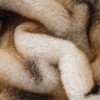 BATTILO HOME Luxury Faux Fur Throw Blanket, Soft Cozy Mink