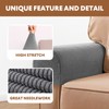 SEWACC 2pcs Elastic Armrest Covers Stretch Sofa Arm Cover Protector