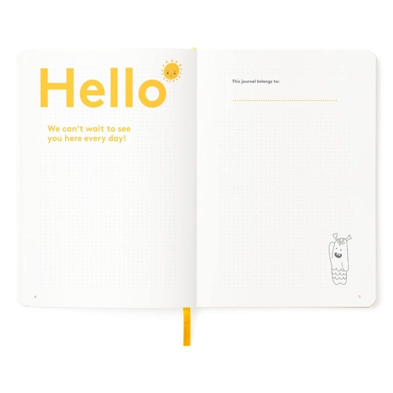 HappyMe - Adult Growth Journal, Wellness Notebook with 180 Pages,